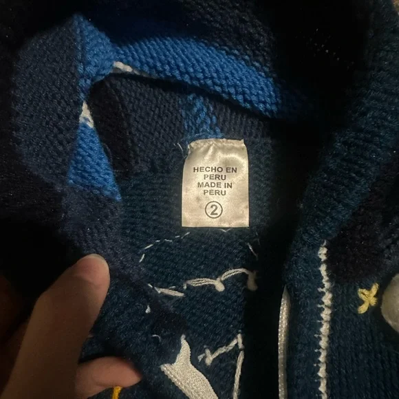 Peruvian wool sweater - Picture 3 of 3